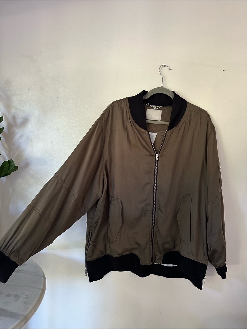 Soia and Kyo bomber jacket